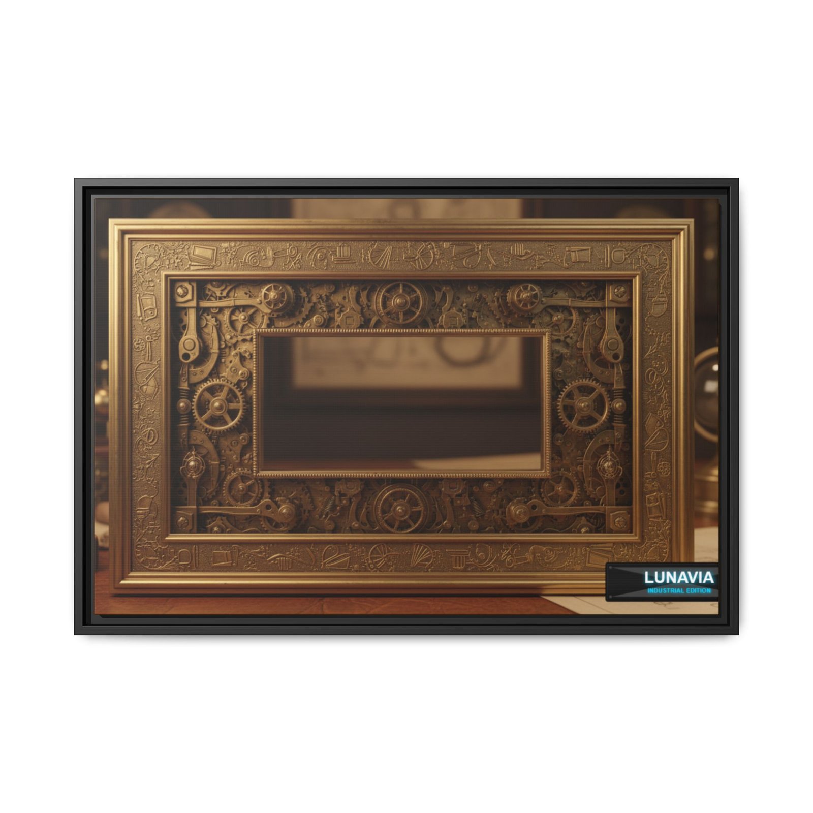 Baroque Steampunk Framed Canvas | Premium Wall Art Decor